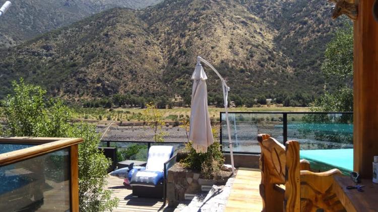 Fotografía 2 de Cabañas Las Lomitas de Guayacan en Cajon del Maipo, Metropolitana